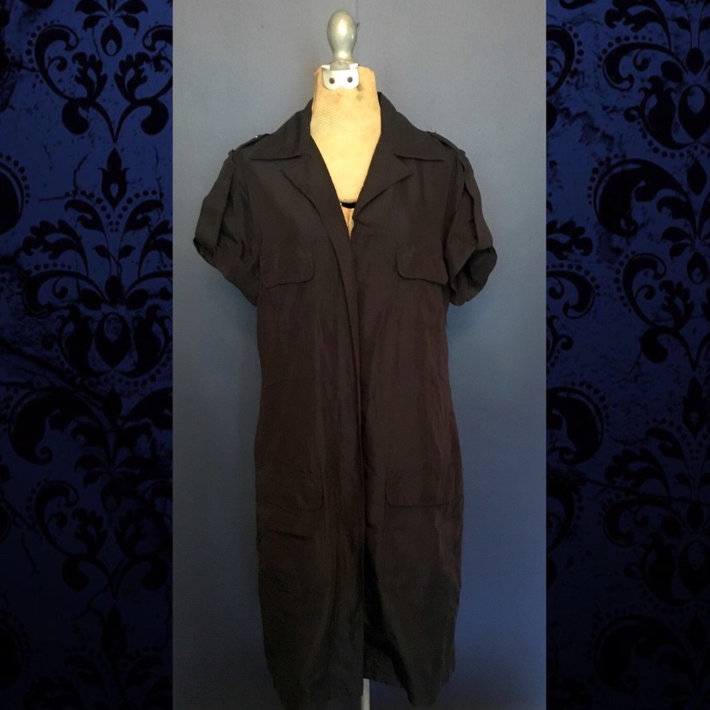 New York & Company Black Sheath Dress Size M